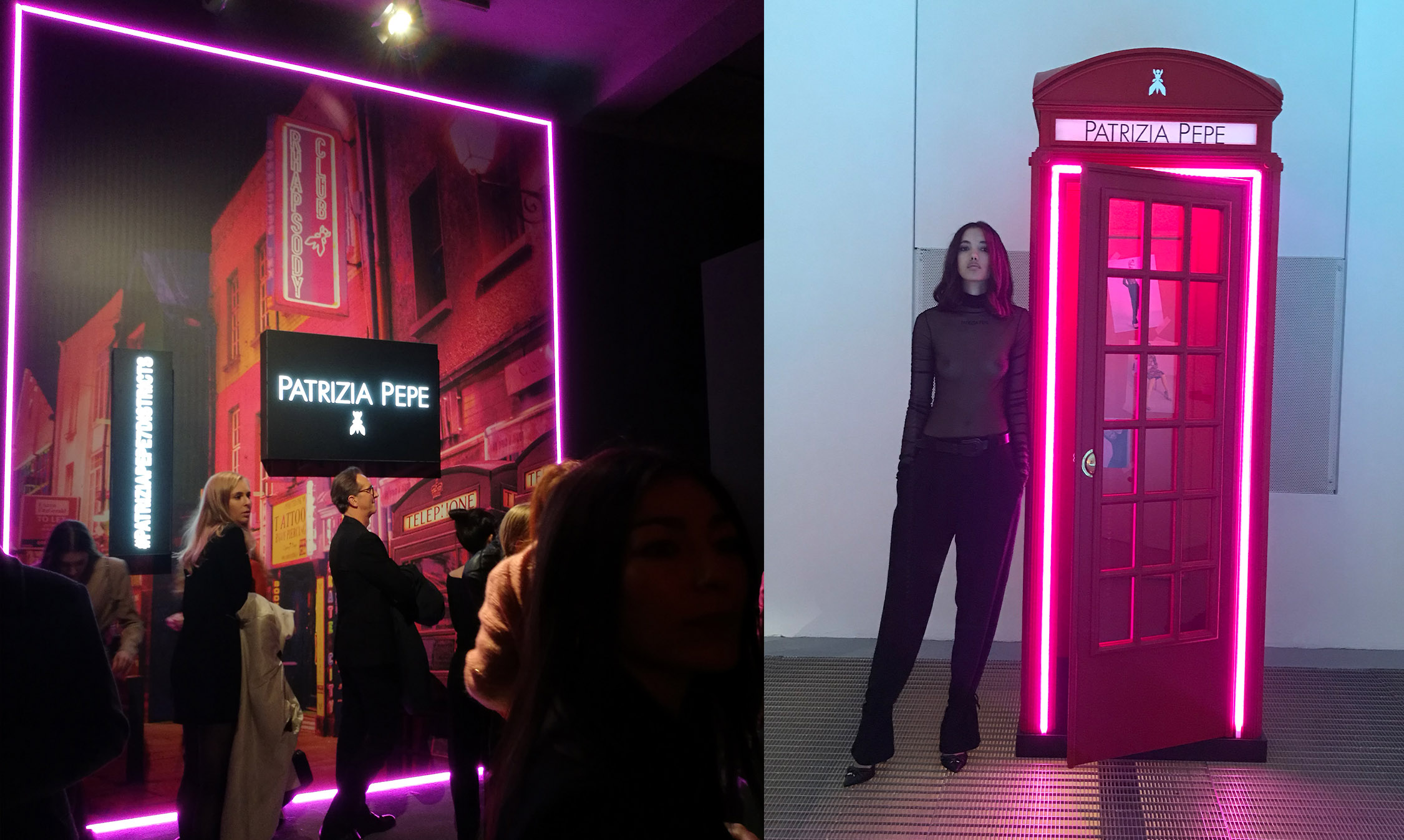patrizia pepe fashion presentation